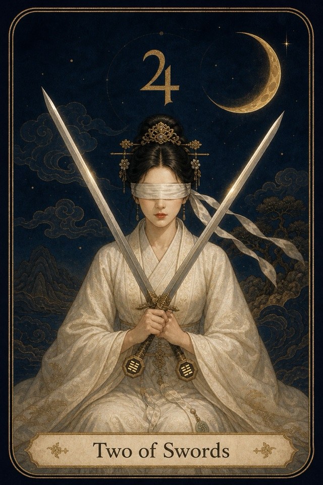 타로 검 2 카드